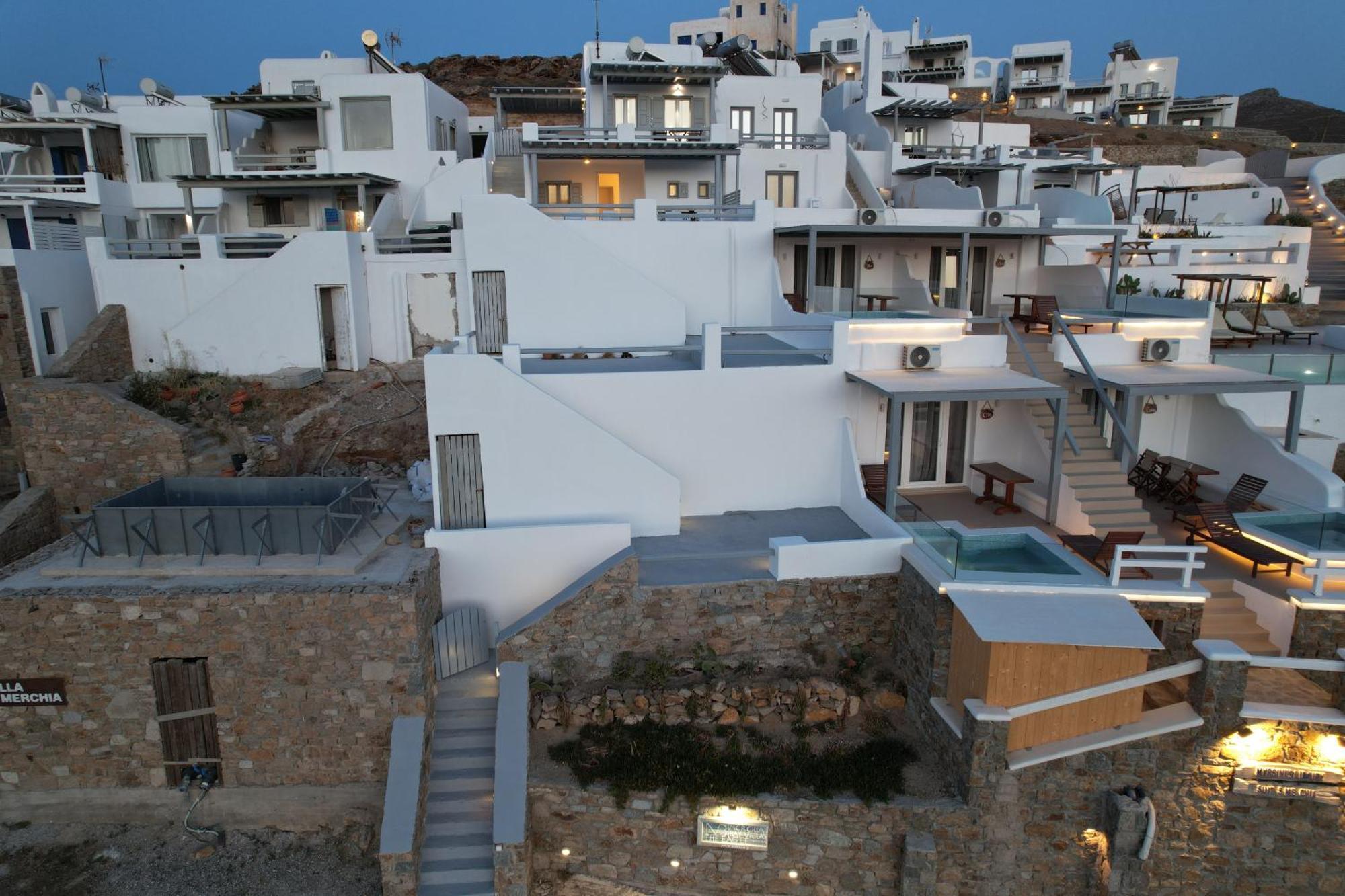 Merchia Bay Villas Mykonos Merchia Beach Exterior photo