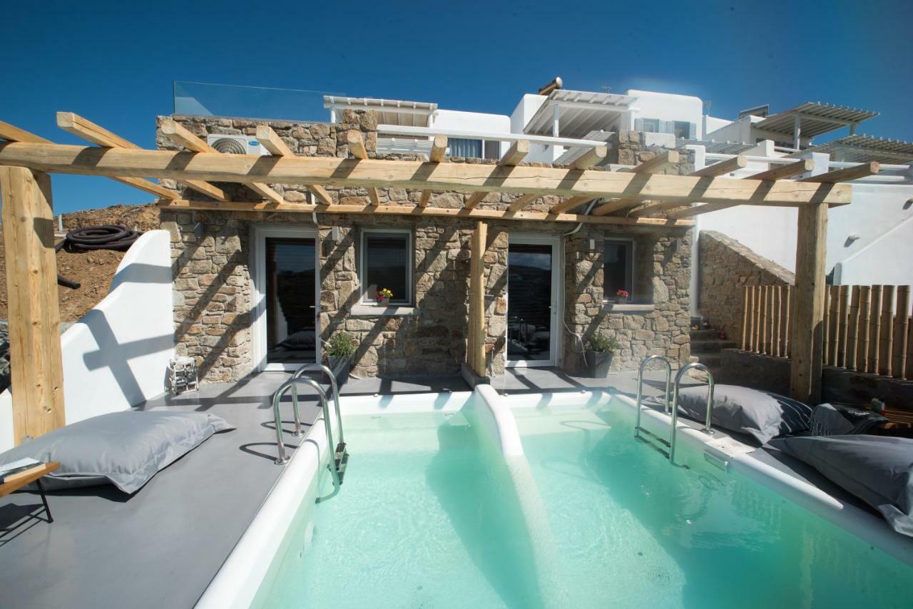 Merchia Bay Villas Mykonos Merchia Beach Exterior photo